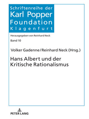 cover image of Hans Albert und der Kritische Rationalismus